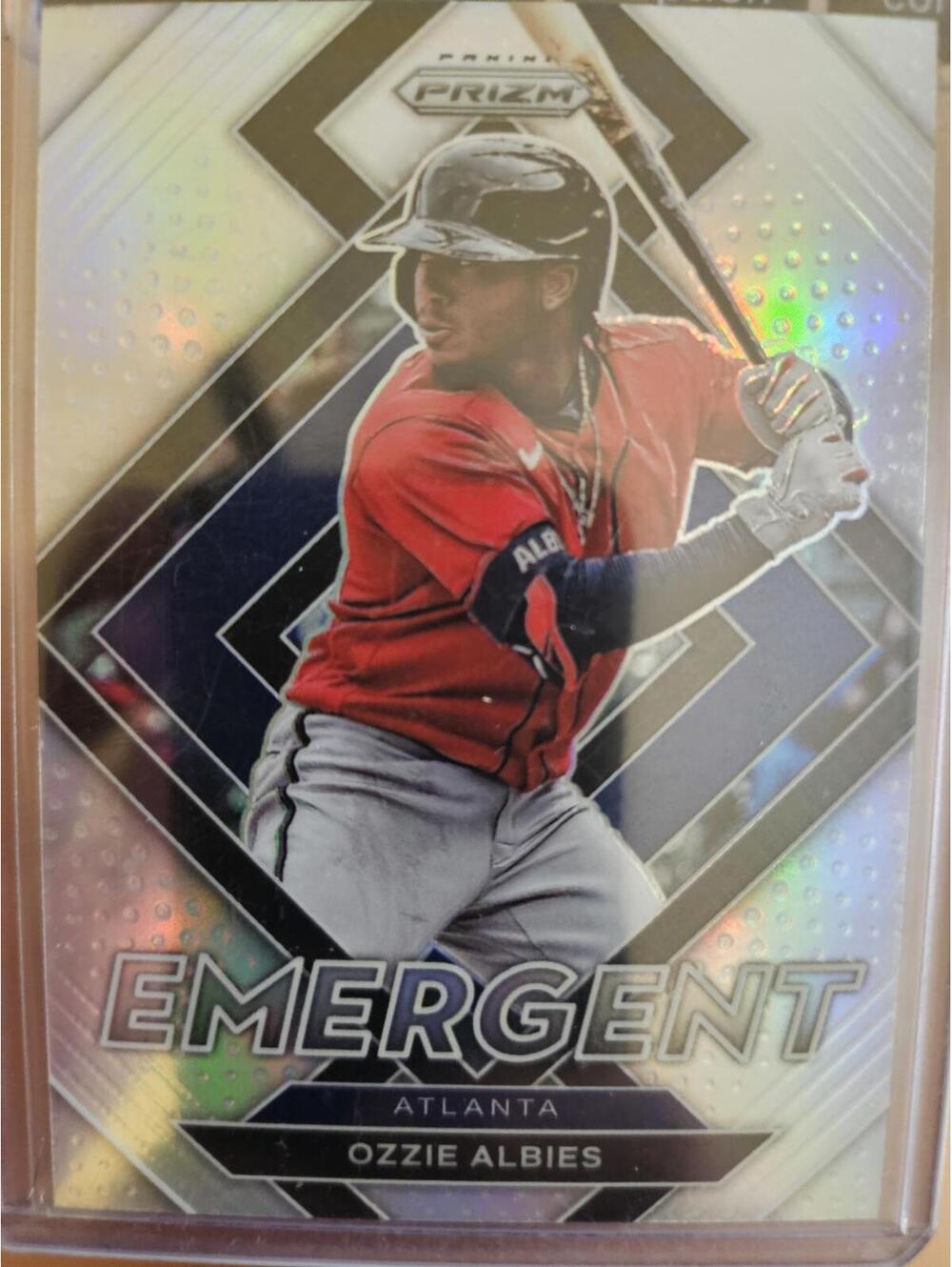 Ozzie Albies - 2022 Panini Prizm Emergent Insert #E-3 - RAW Mint